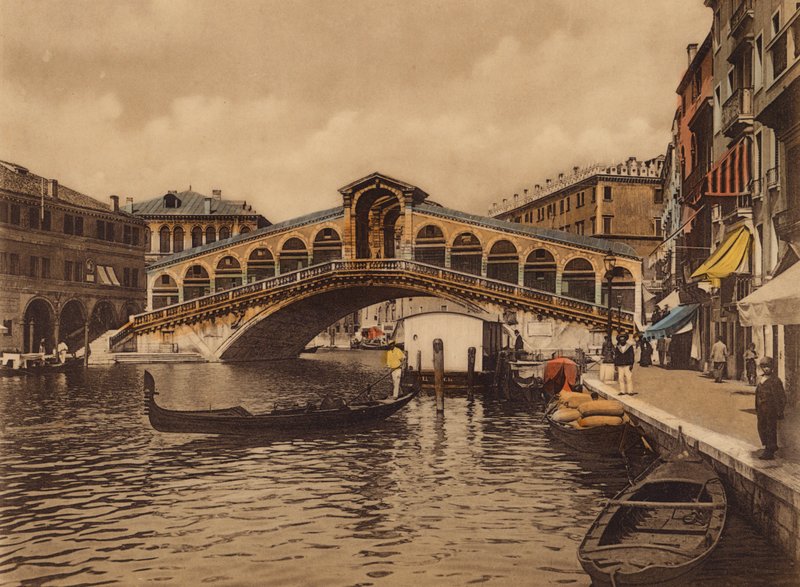 Venedig: Ponte di Rialto von Italian Photographer
