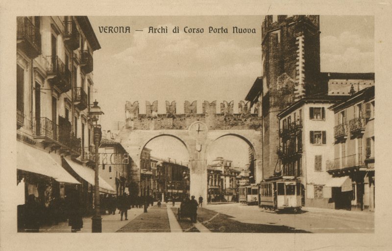 Verona: Archi di Corso Porta Nuova von Italian Photographer