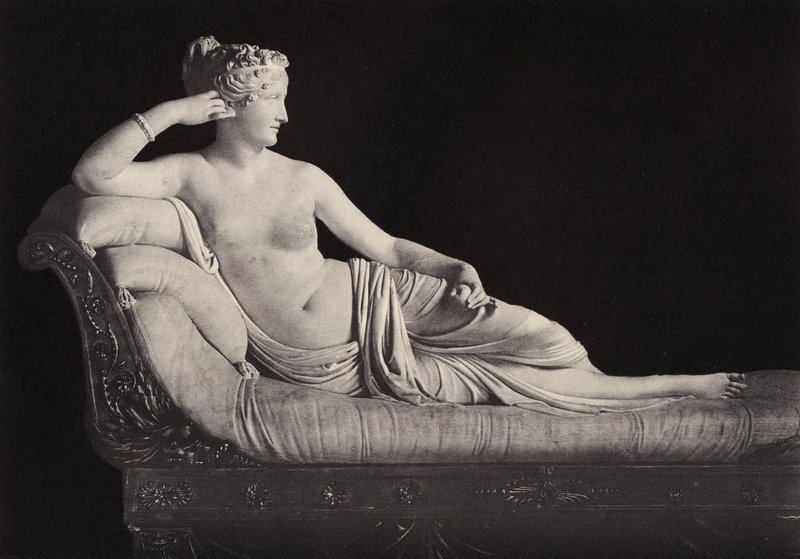 Villa Umberto I, Museo Borghese, Paolina Borghese Schwester von Napoleon I von Italian Photographer