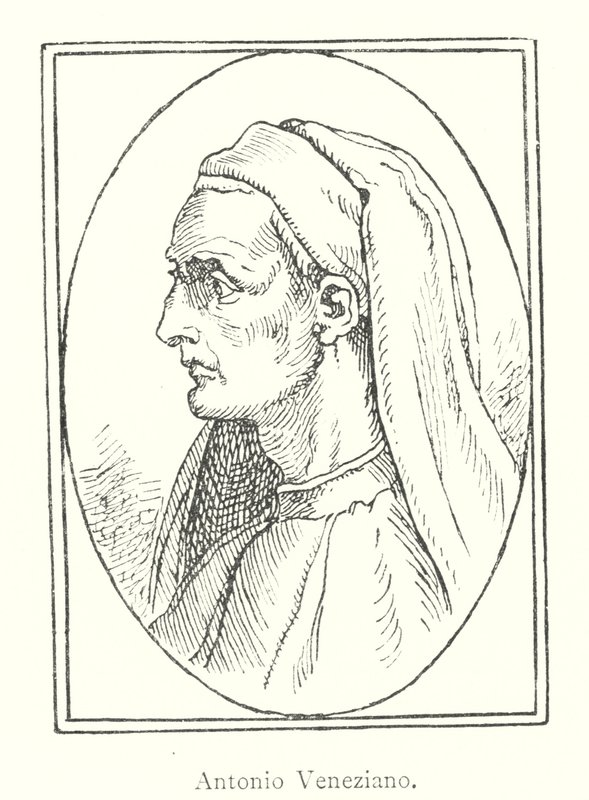 Antonio Veneziano (Gravur) von Italian School