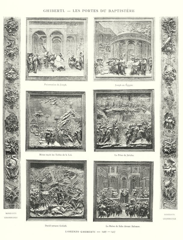 Ghiberti, Die Türen des Baptisteriums, Lorenzo Ghiberti von Italian School