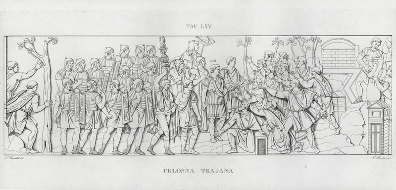 Die Trajanssäule von Italian School