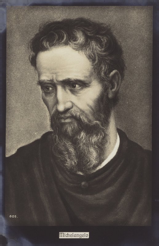 Michelangelo, italienischer Bildhauer, Maler und Architekt von Italian School