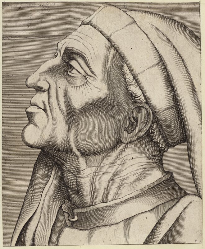 Porträt von Paulus Castrensis von Italian School