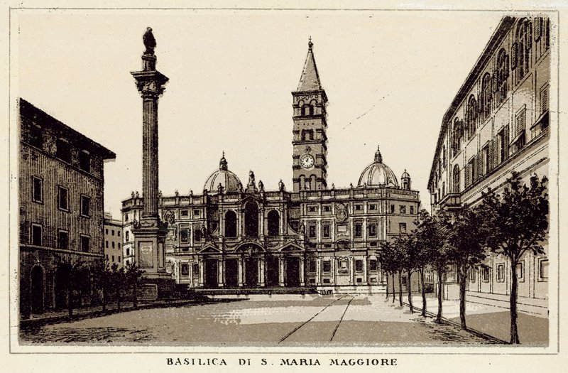 Rom: Basilica Di S. Maria Maggiore von Italian School