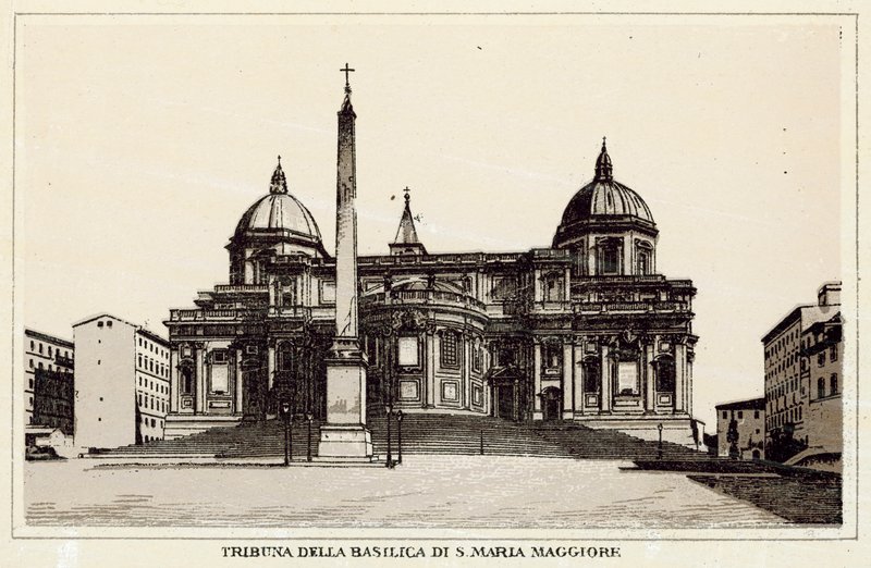 Rom: Tribuna Della Basilica Di S Maria Maggiore von Italian School