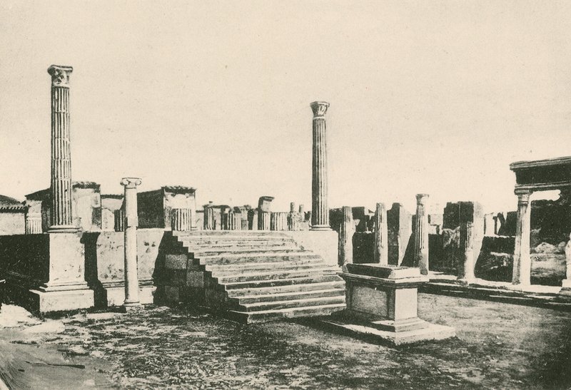 Der Tempel des Apollo wie er ist (Gravur) von Italian School