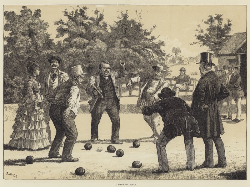 Ein Spiel von Bowls von J.M.L. Ralston