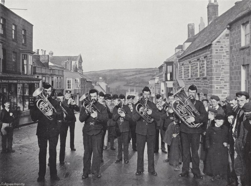 Helston Flora Day, der Furry-Tanz von J. Benjamin Stone