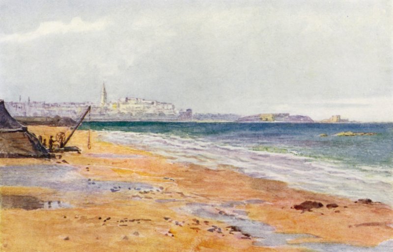 St Malo, Grand et Petit Bey, von Rochebonne von J. Hardwicke Lewis