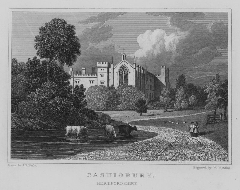 Cashiobury, Hertfordshire von John Preston Neale