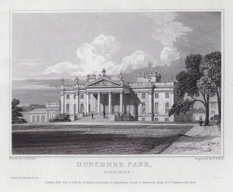 Duncombe Park, Yorkshire von John Preston Neale