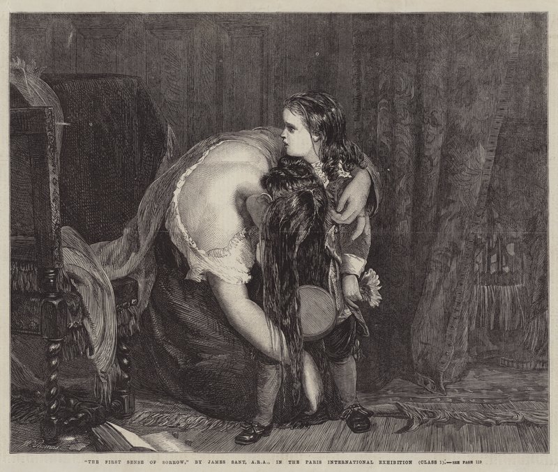 Das erste Gefühl von Trauer von James Sant