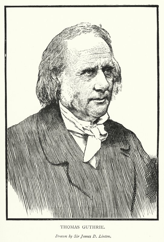 Thomas Guthrie (Gravur) von James Dromgole Linton