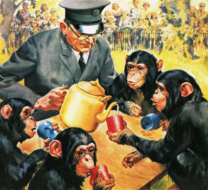 Wer ist wer im Zoo: Tee für vier von James Edwin McConnell