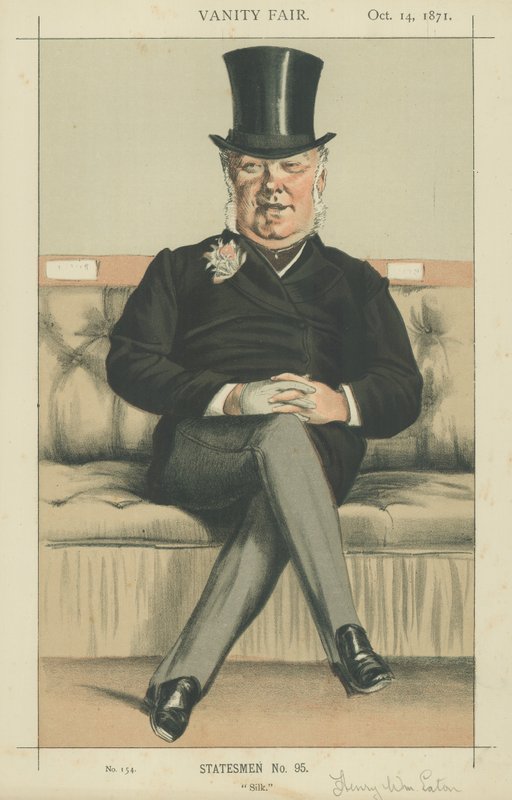 Herr Henry William Eaton (Farblithografie) von James Jacques Joseph Tissot