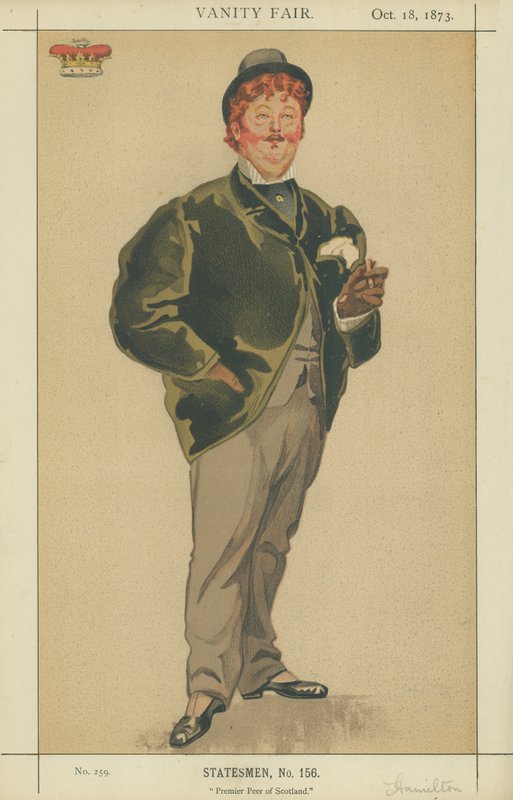 William Alexander Louis Stephen Hamilton-Douglas, Herzog von Hamilton von James Jacques Joseph Tissot