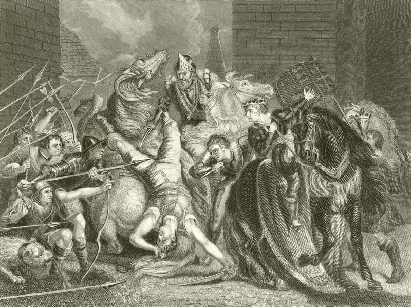 Bürgermeister von London tötet Wat Tyler von James Northcote