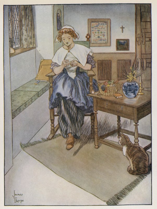 Illustration für The Compleat Angler von Izaak Walton von James Thorpe