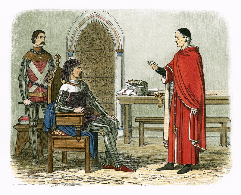 Gascoigne weigert sich, einen Prälaten oder Peer zu verurteilen von James William Edmund Doyle