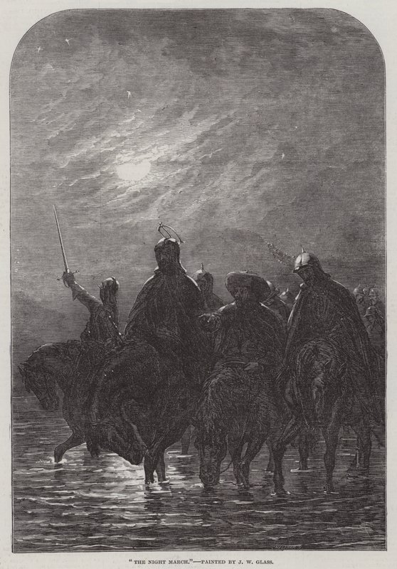 Der Nachtmarsch von James William Glass
