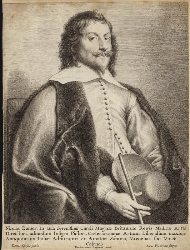 Porträt von Nicholas Lanier von Jan the Elder Lievens
