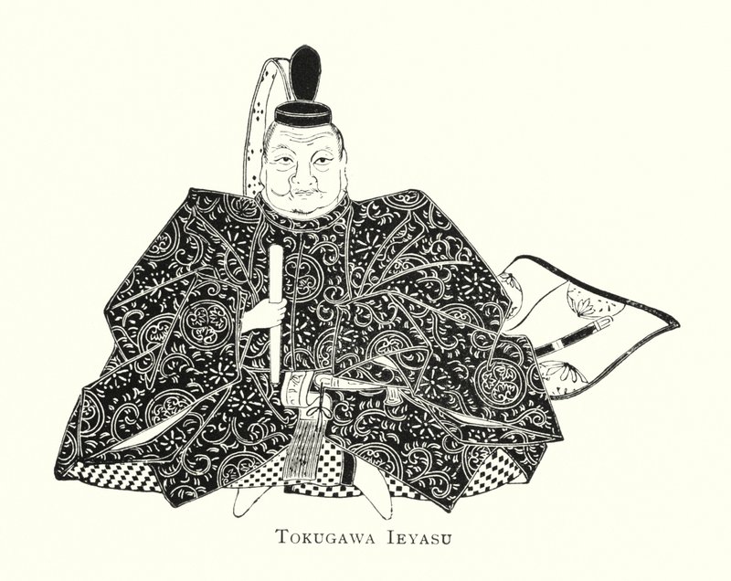 Tokugawa Ieyasu von Japanese School