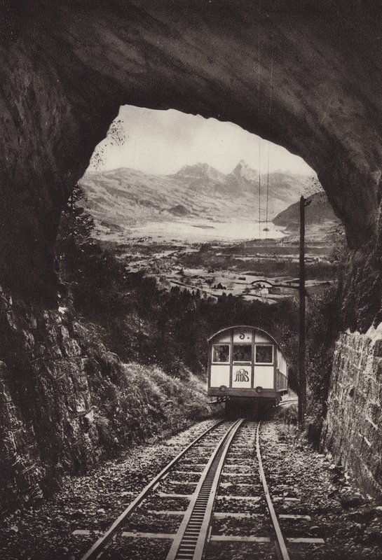Elektrische Arth Rigi Bahn von Jean Gaberell