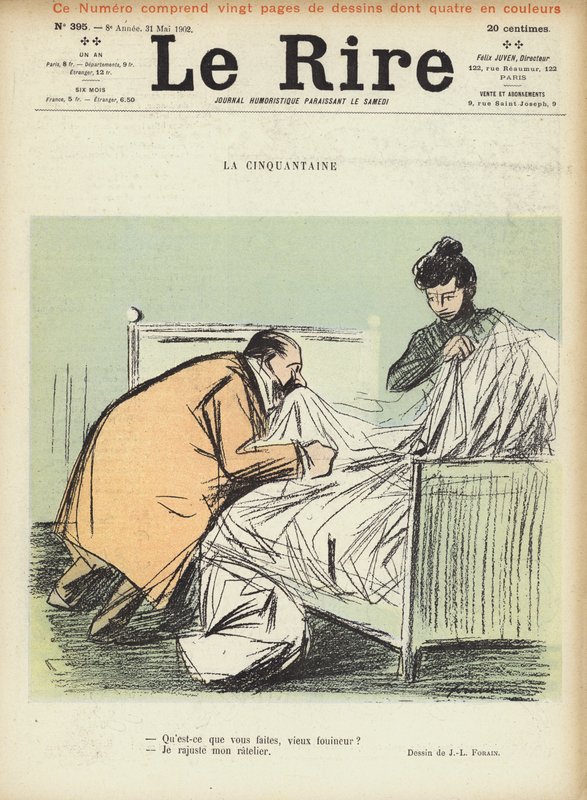 Illustration für Le Rire von Jean Louis Forain