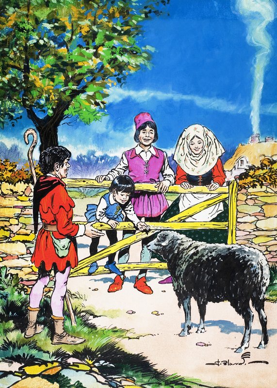 Schwarzer Widder von Jesus Blasco