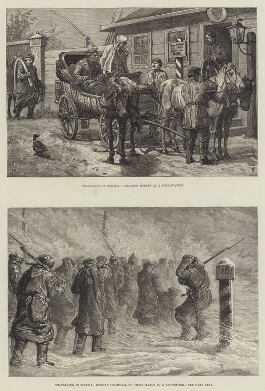 Reisen in Sibirien von Johann Nepomuk Schonberg