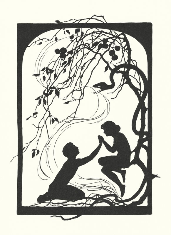 Johanna Beckmann Silhouette von Johanna Beckmann