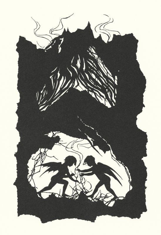Johanna Beckmann Silhouette von Johanna Beckmann