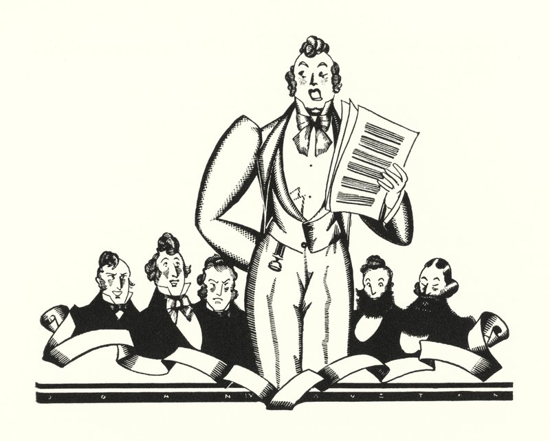 Illustration für Don Juan von Lord Byron von John Austen