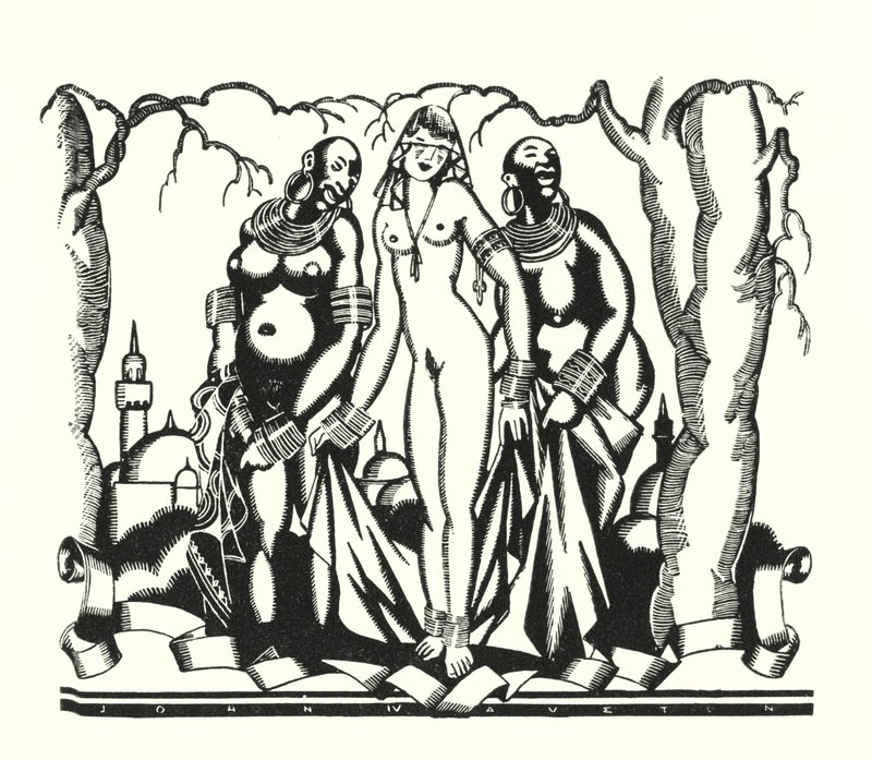 Illustration für Don Juan von Lord Byron von John Austen