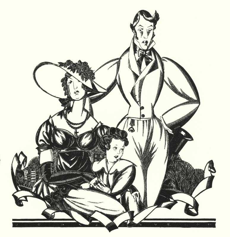 Illustration für Don Juan von Lord Byron von John Austen
