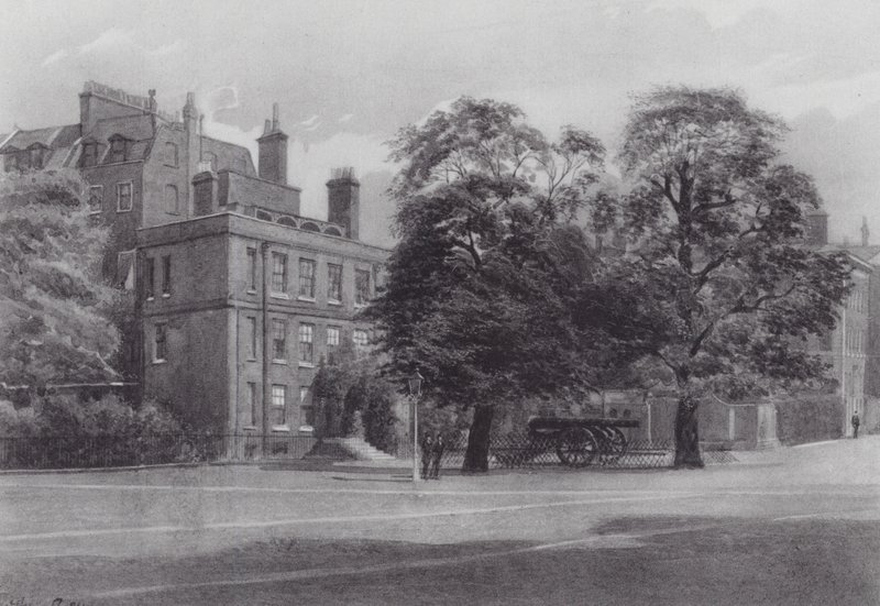 Verlorenes London: Das Kanonenhaus, Spring Gardens von John Crowther