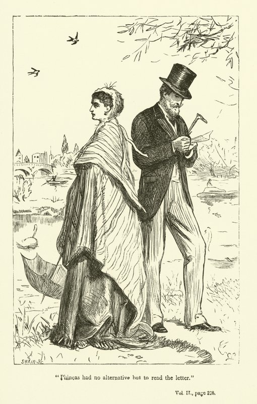 Illustration für Phineas Finn von Anthony Trollope von John Everett Millais