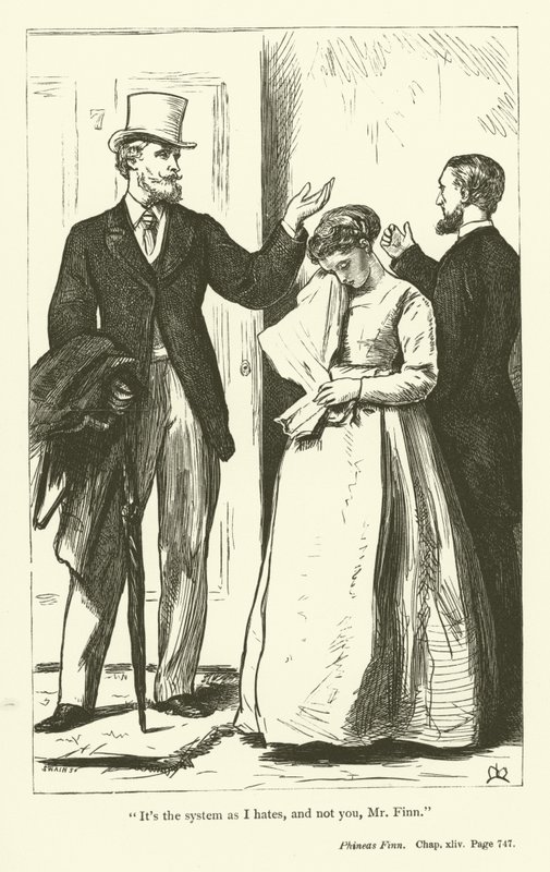 Illustration für Phineas Finn von Anthony Trollope von John Everett Millais