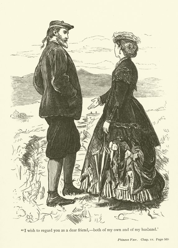 Illustration für Phineas Finn von Anthony Trollope von John Everett Millais