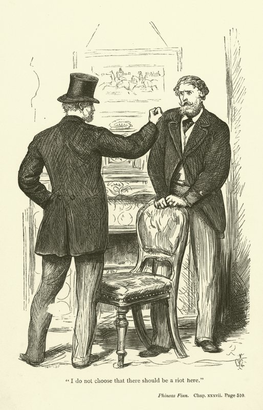 Illustration für Phineas Finn von Anthony Trollope von John Everett Millais