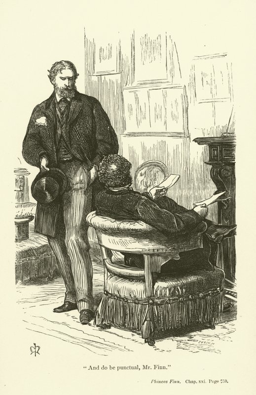 Illustration für Phineas Finn von Anthony Trollope von John Everett Millais