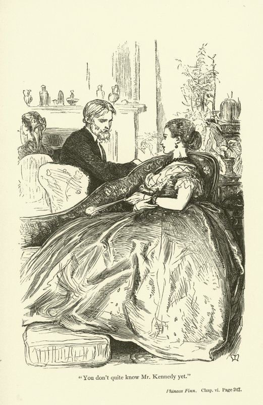 Illustration für Phineas Finn von Anthony Trollope von John Everett Millais