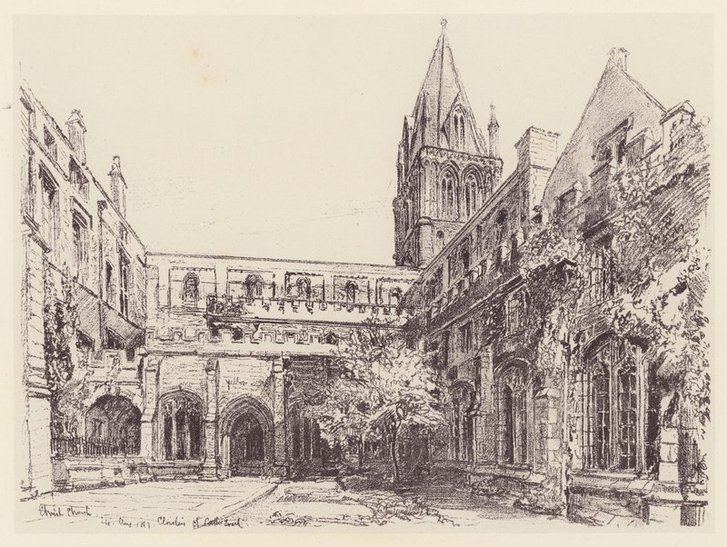Christ Church Kreuzgänge von John Fulleylove