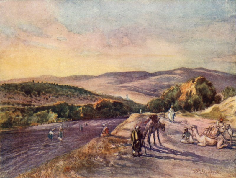 Stätte der antiken Stadt Samaria von John Fulleylove