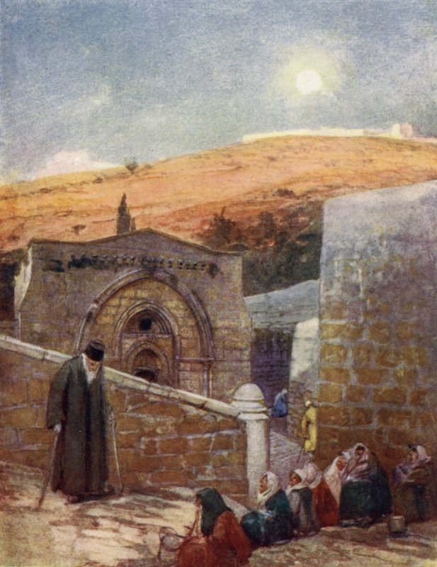 Die Kapelle des Grabes der Jungfrau am Fuße des Ölbergs von John Fulleylove