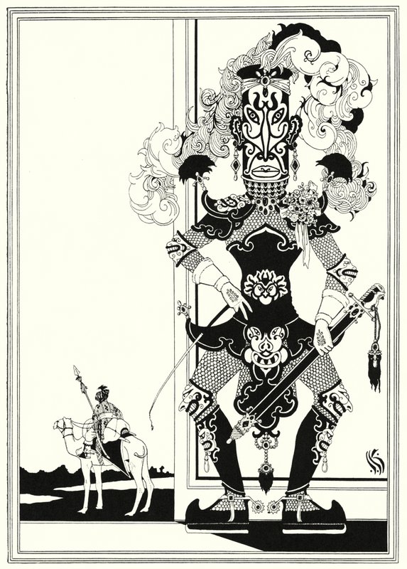 Illustration für Die Geschichte von Aladdin und der Wunderlampe von John Kettelwell