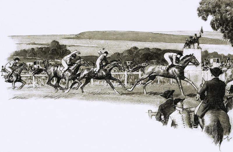 Großbritanniens berühmtestes Flachrennen, das Derby von John Millar Watt