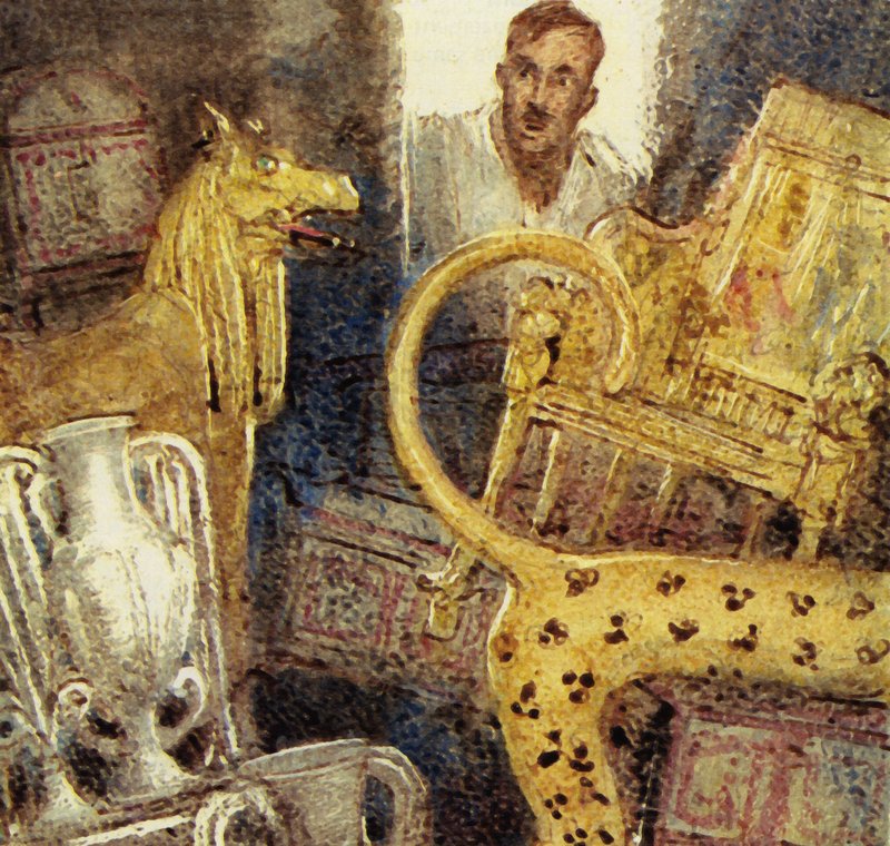 Howard Carter entdeckte die verlorene Grabkammer von Tutanchamun von John Millar Watt