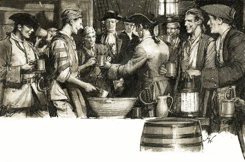 Deshalb trinken Matrosen 